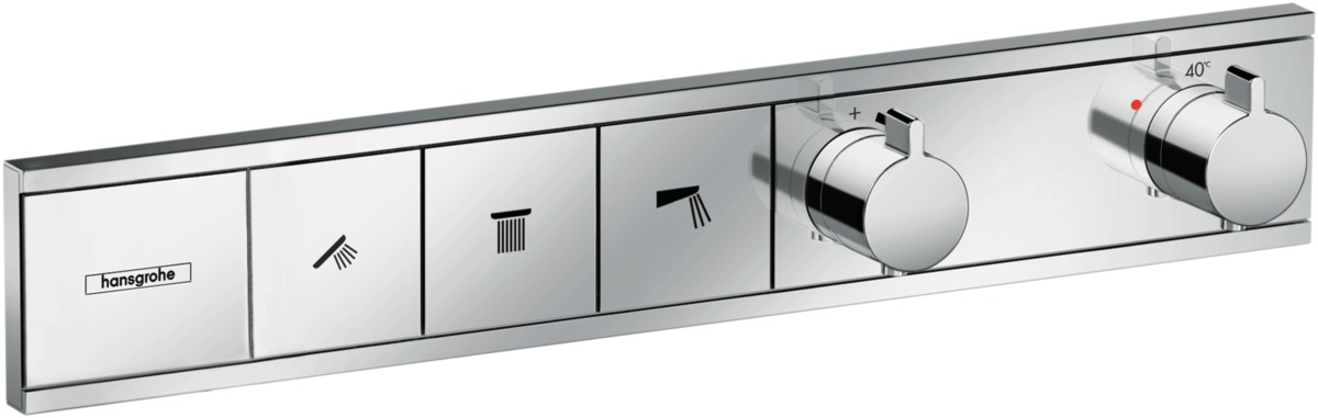 Hansgrohe RainSelect vanová baterie pod omítku s termostatem chrom 15381000