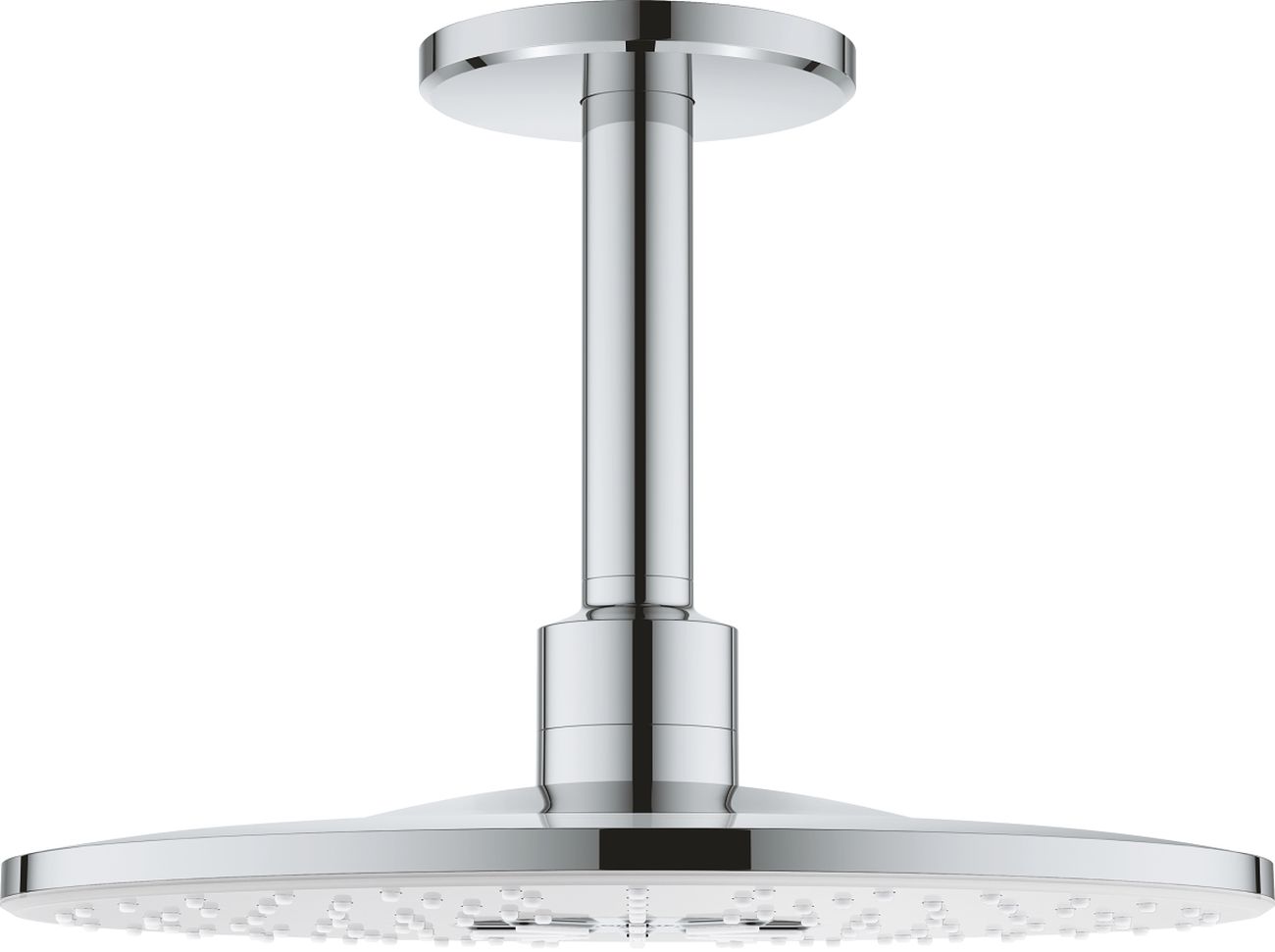 Grohe Rainshower hlavová sprchá s ramenem 31x31 cm kulatý StarLight Chrome 26477LS0