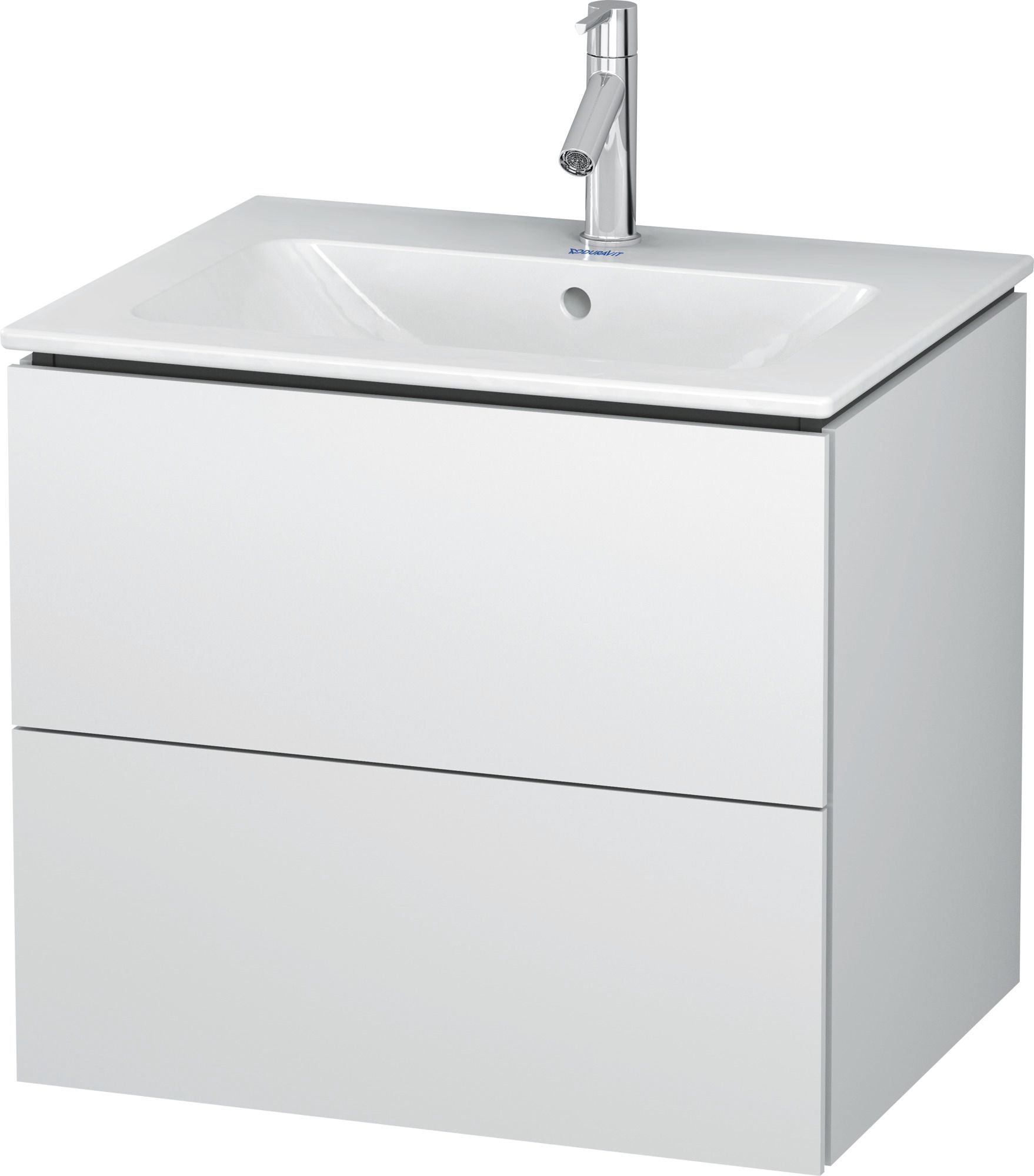 Duravit L-Cube skříňka 62x48.1x55 cm závěsná pod umyvadlo bílá LC624001818