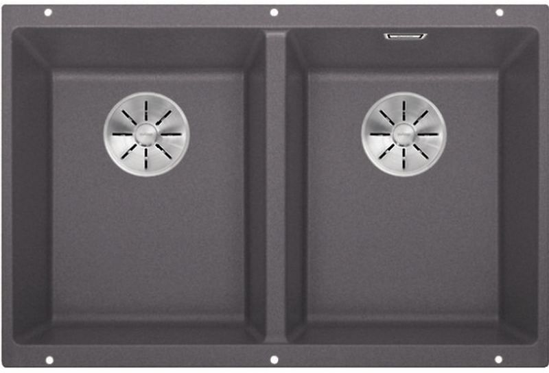 Blanco Subline 350/350-U granitový dřez 70x40 cm šedá/grafitová/onyx 523575
