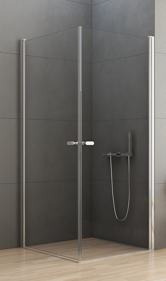 New Trendy New Soleo sprchový kout 100x80 cm obdélníkový chrom lesk/průhledné sklo D-0140A/D-0142A