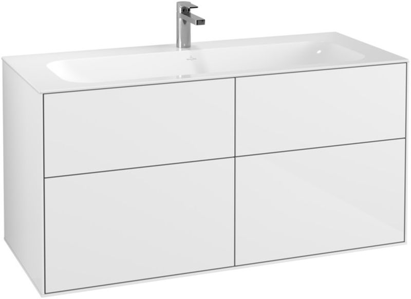 Villeroy & Boch Finion skříňka 119.6x49.8x59.1 cm pod umyvadlo závěsná bílá F05000GF