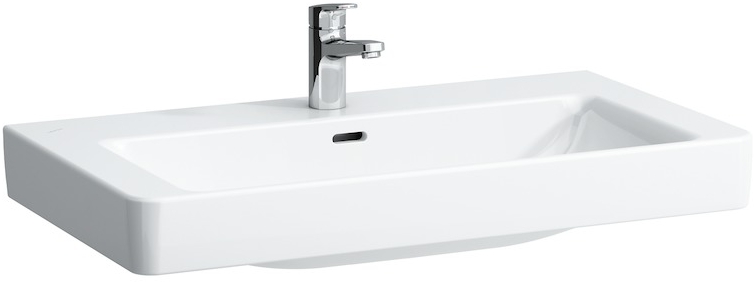 Laufen Pro S umyvadlo 85x46 cm obdélníkový klasický-na pult bílá H8139650001041