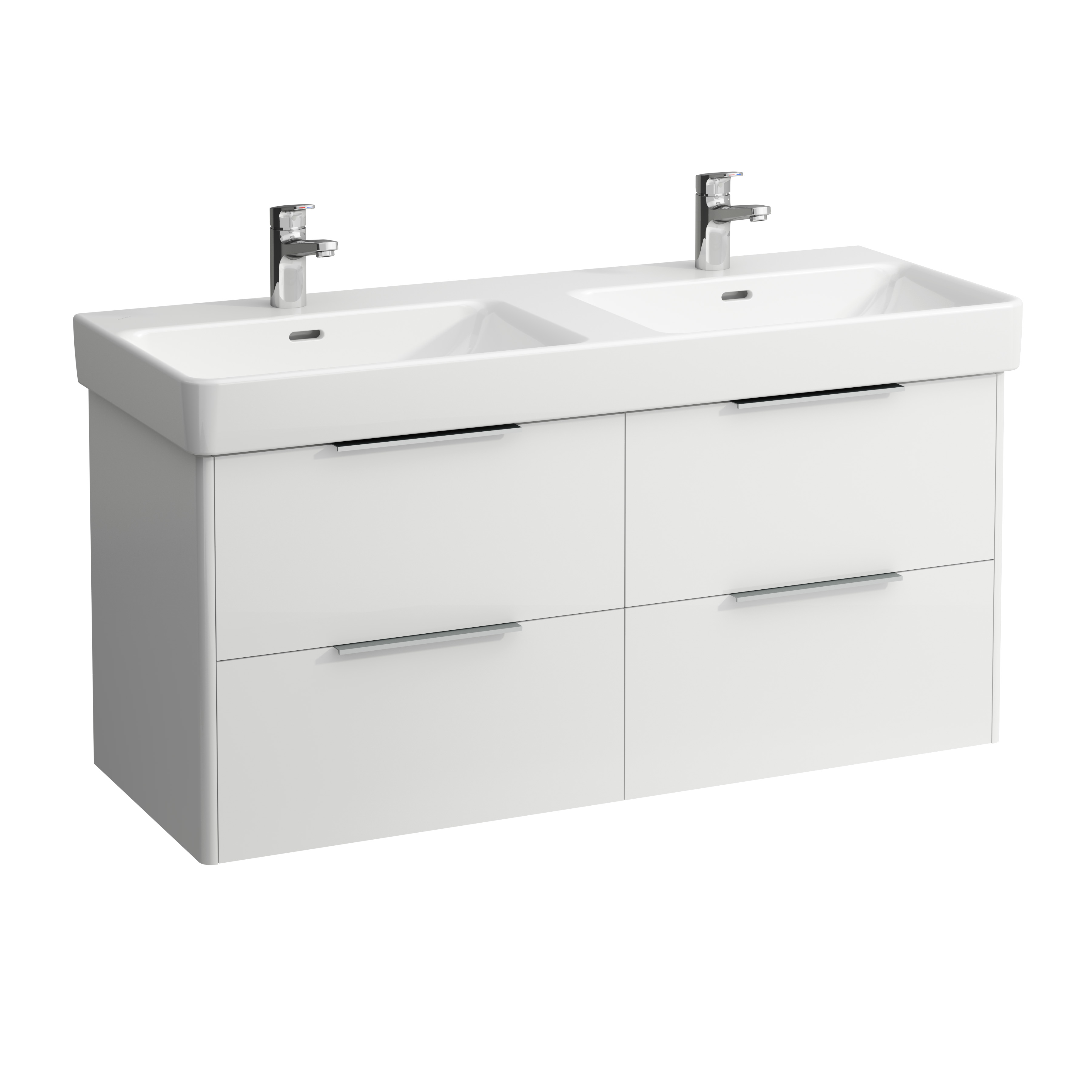 Laufen Base skříňka 115.9x44x53 cm pod umyvadlo závěsná bílá H4024941102611