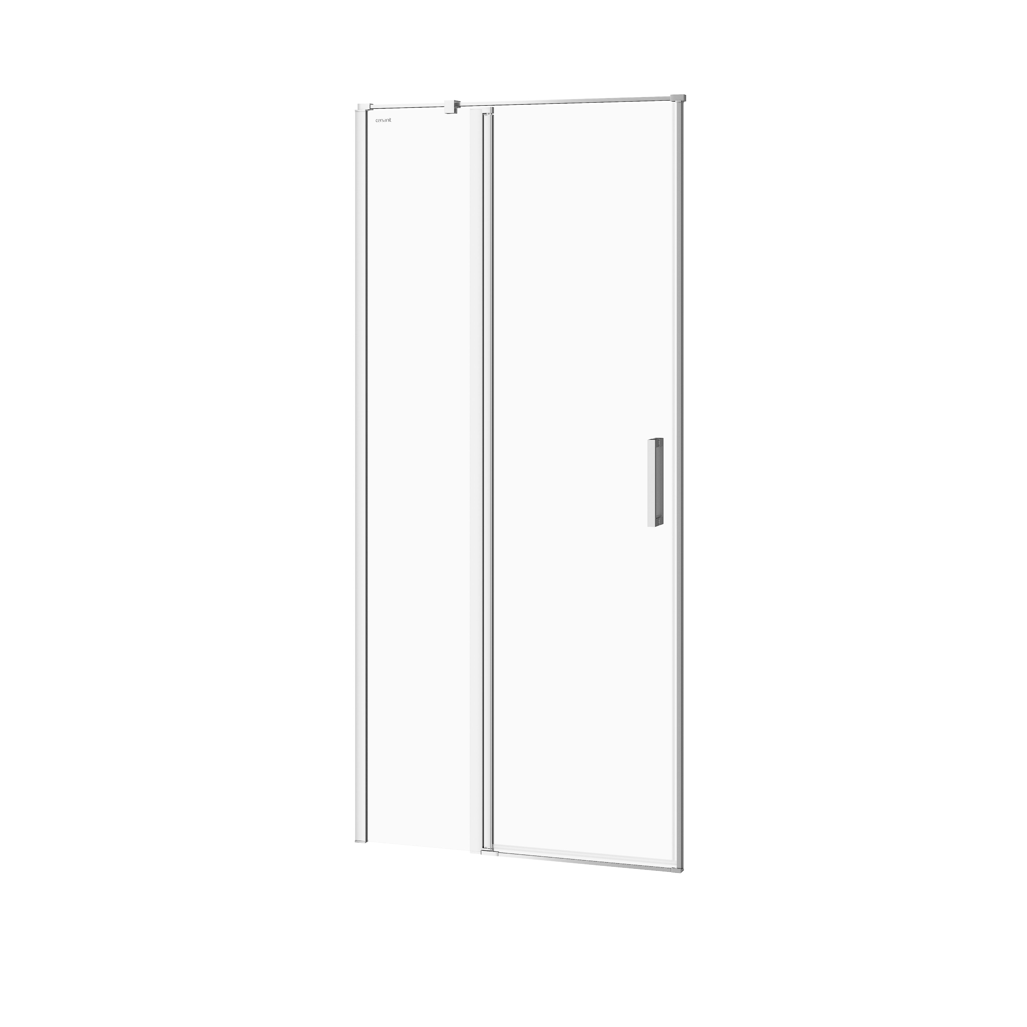 Cersanit Moduo sprchové dveře 90 cm sklopné chrom lesk/průhledné sklo S162-005