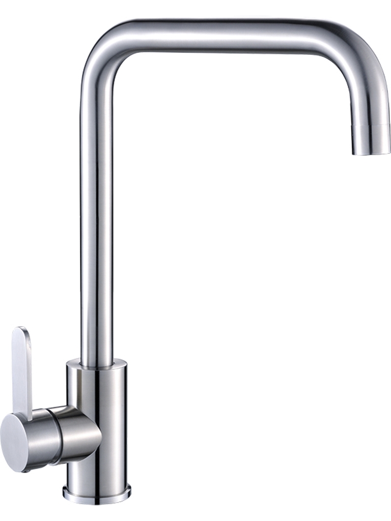 Laveo Bona kuchyňská baterie stojící ušlechtilá ocel BAB265D