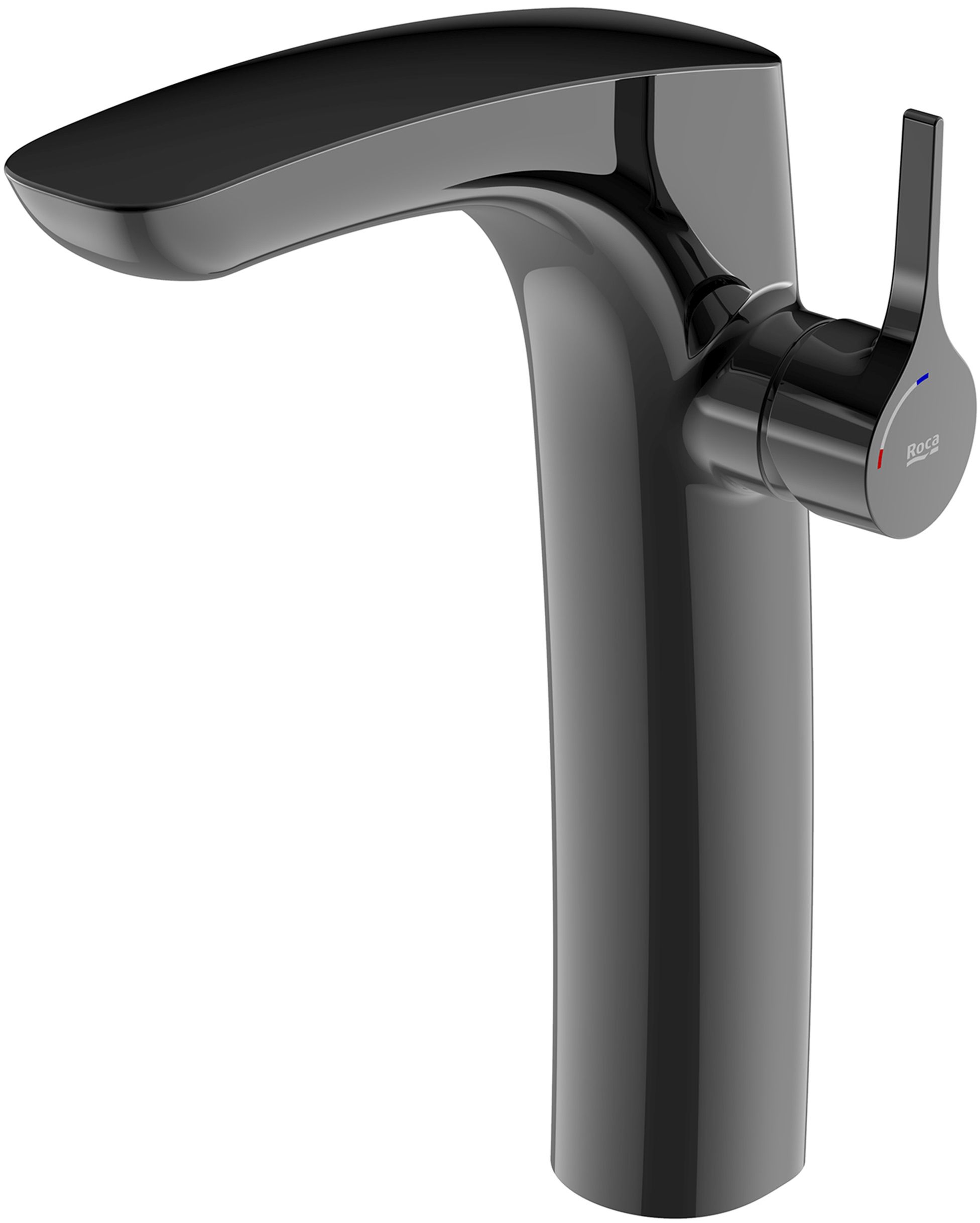 Roca Insignia Black umyvadlová baterie stojící černá A5A3C3ACN0