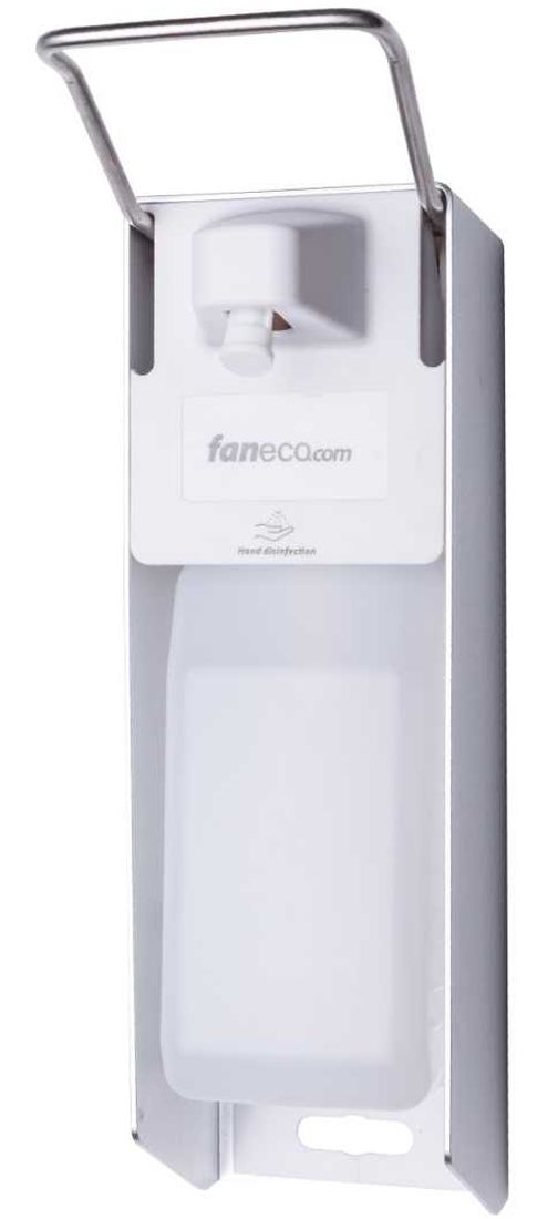 Faneco Med loketní dávkovač 500 ml bílá-stříbrná MED500AT