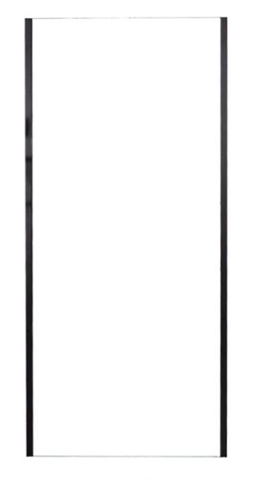 Rea Rapid sprchová zástěna 90 cm černá matný/průhledné sklo REA-K6422