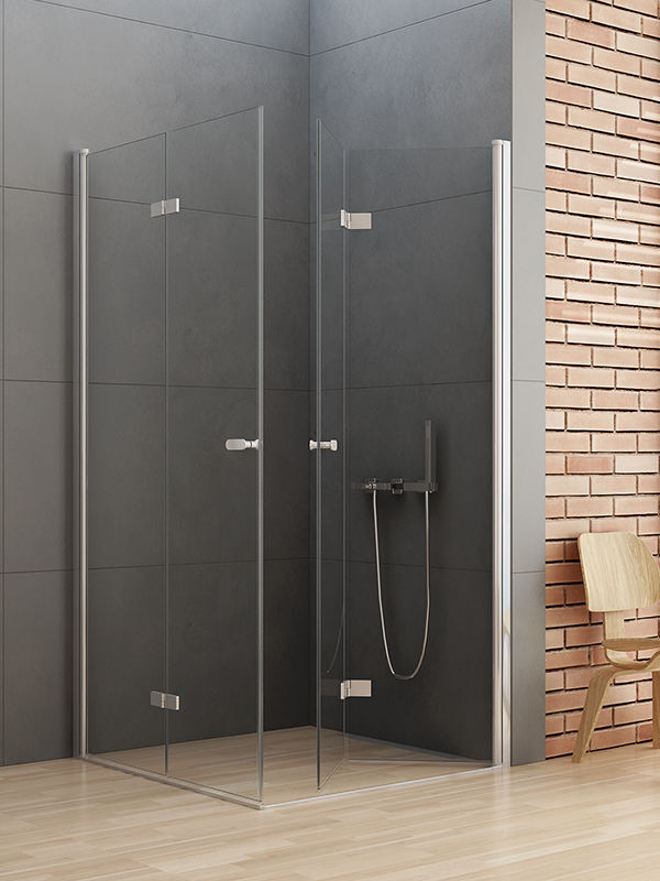 New Trendy New Soleo sprchový kout 100x70 cm obdélníkový chrom lesk/průhledné sklo D-0147A/D-0154A