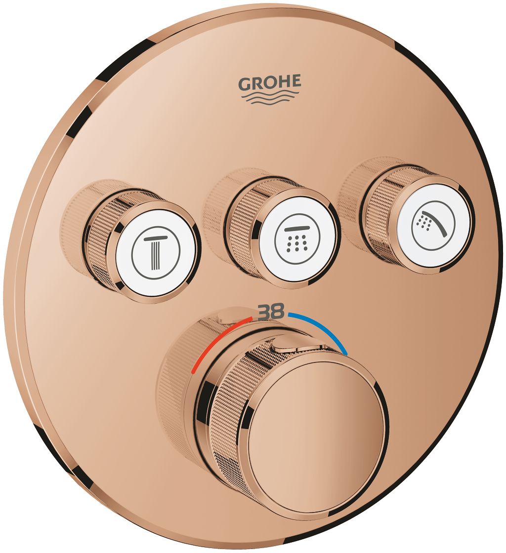 Grohe Grohtherm SmartControl vanová baterie pod omítku ano Warm Sunset 29121DA0