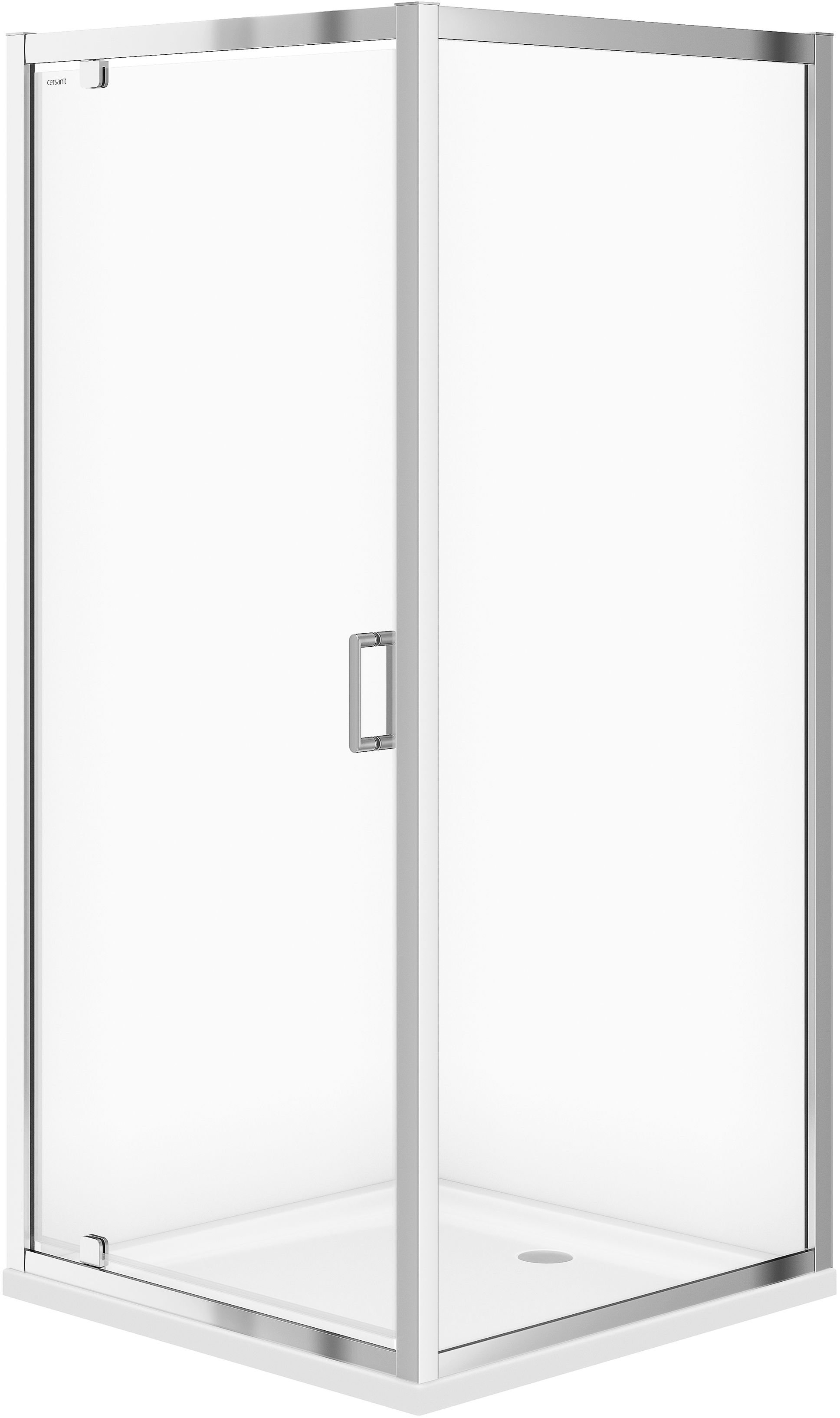 Cersanit Arteco sprchový kout 90x90 cm čtvercový chrom lesk/průhledné sklo S157-010