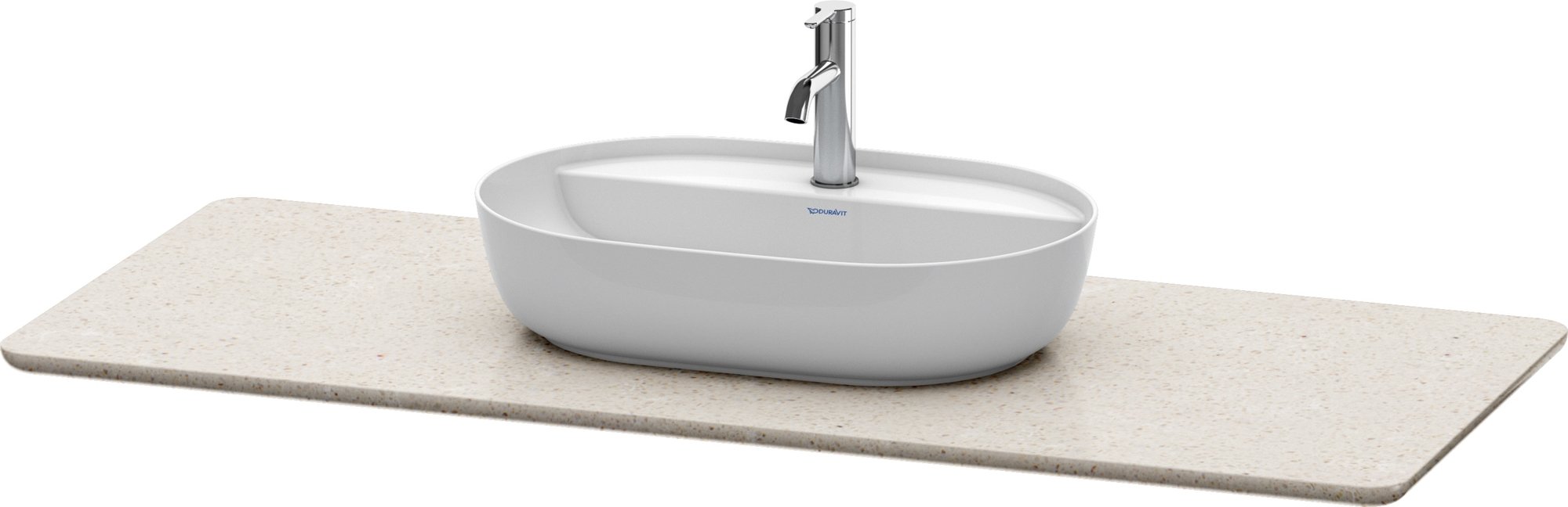 Duravit Luv deska 138.8x59.5 cm písková LU946602525