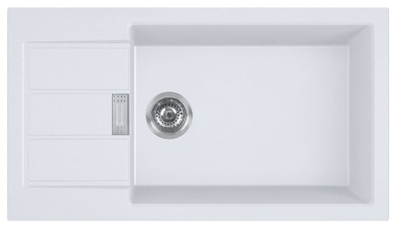 Franke Sirius 2.0 dřez tectonite 78x43.5 cm bílá 143.0618.649