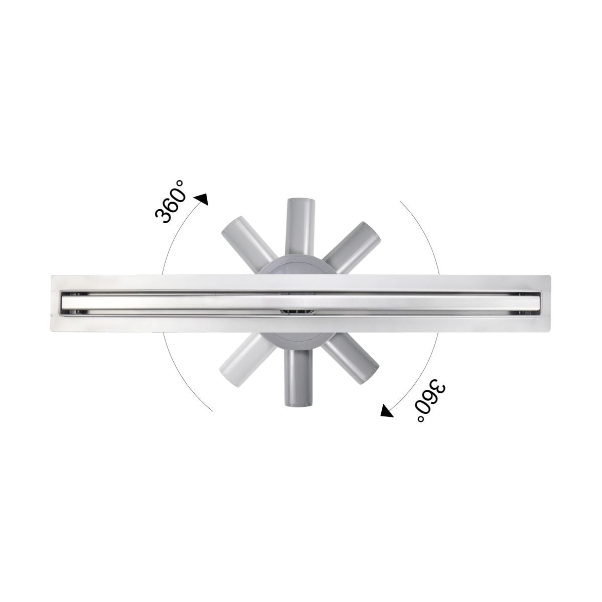 Hagser Iris Slim sprchový odtok 90 cm ocel HGR90000030