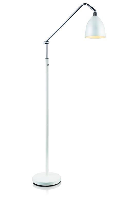 Markslöjd Fredrikshamn stojací lampa 1x40 W bílá 105022