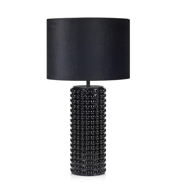 Markslöjd Proud stolní lampa 1x60 W černá 107483