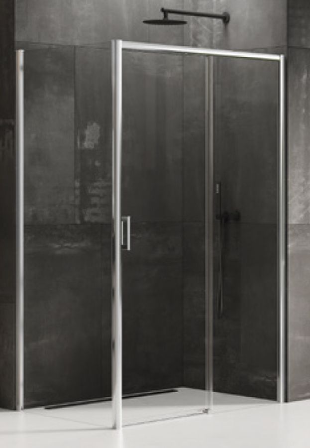 New Trendy Prime sprchový kout 130x70 cm obdélníkový chrom lesk/průhledné sklo D-0305A/D-0122B