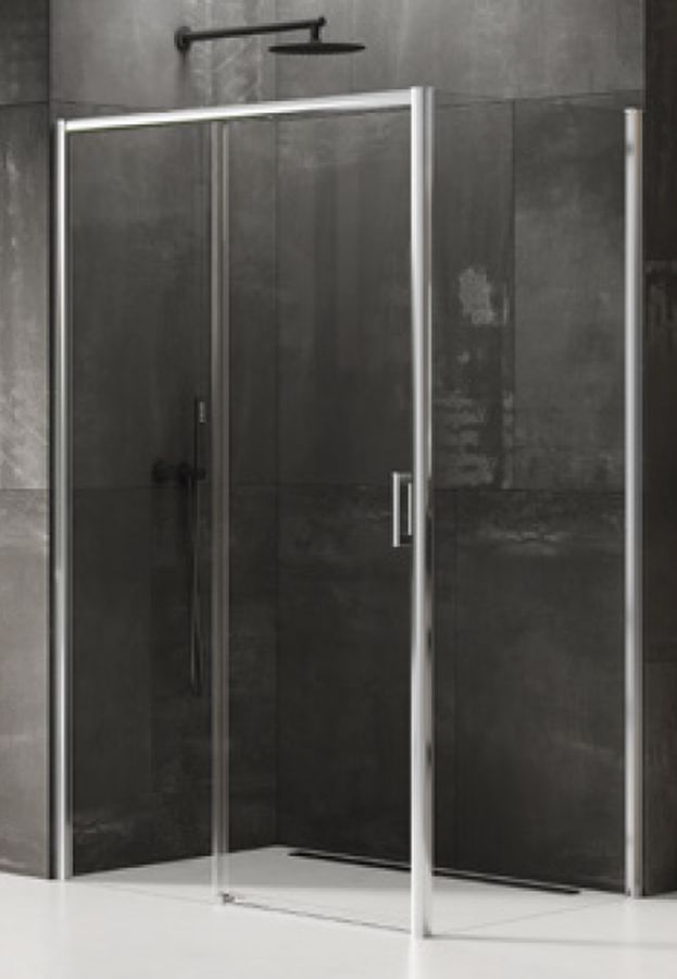 New Trendy Prime sprchový kout 150x70 cm obdélníkový chrom lesk/průhledné sklo D-0308A/D-0122B