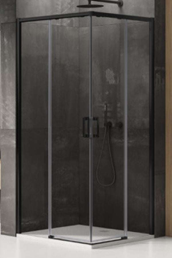 New Trendy Prime Black sprchový kout 110x70 cm černá matný/průhledné sklo D-0350A/D-0319A