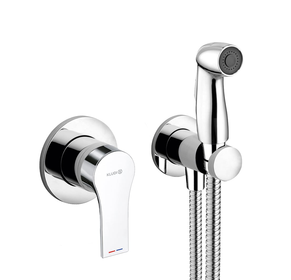 Kludi Zenta SL bidetová baterie pod omítku chrom 489990565