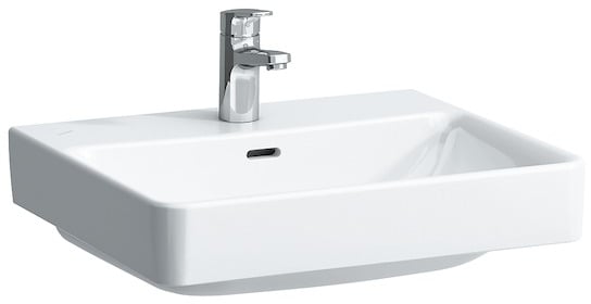 Laufen Pro S umyvadlo 55x46.5 cm obdélníkový klasický-na pult bílá H8169624001041