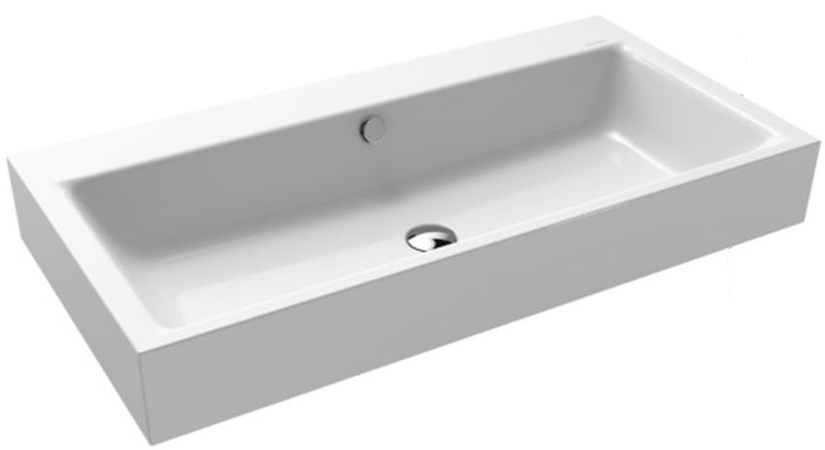 Kaldewei Puro umyvadlo 90x46 cm obdélníkový klasický bílá 901506003001