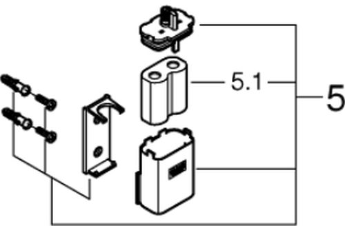 Grohe Eurosmart Cosmopolitan baterie pro napájení 42886000