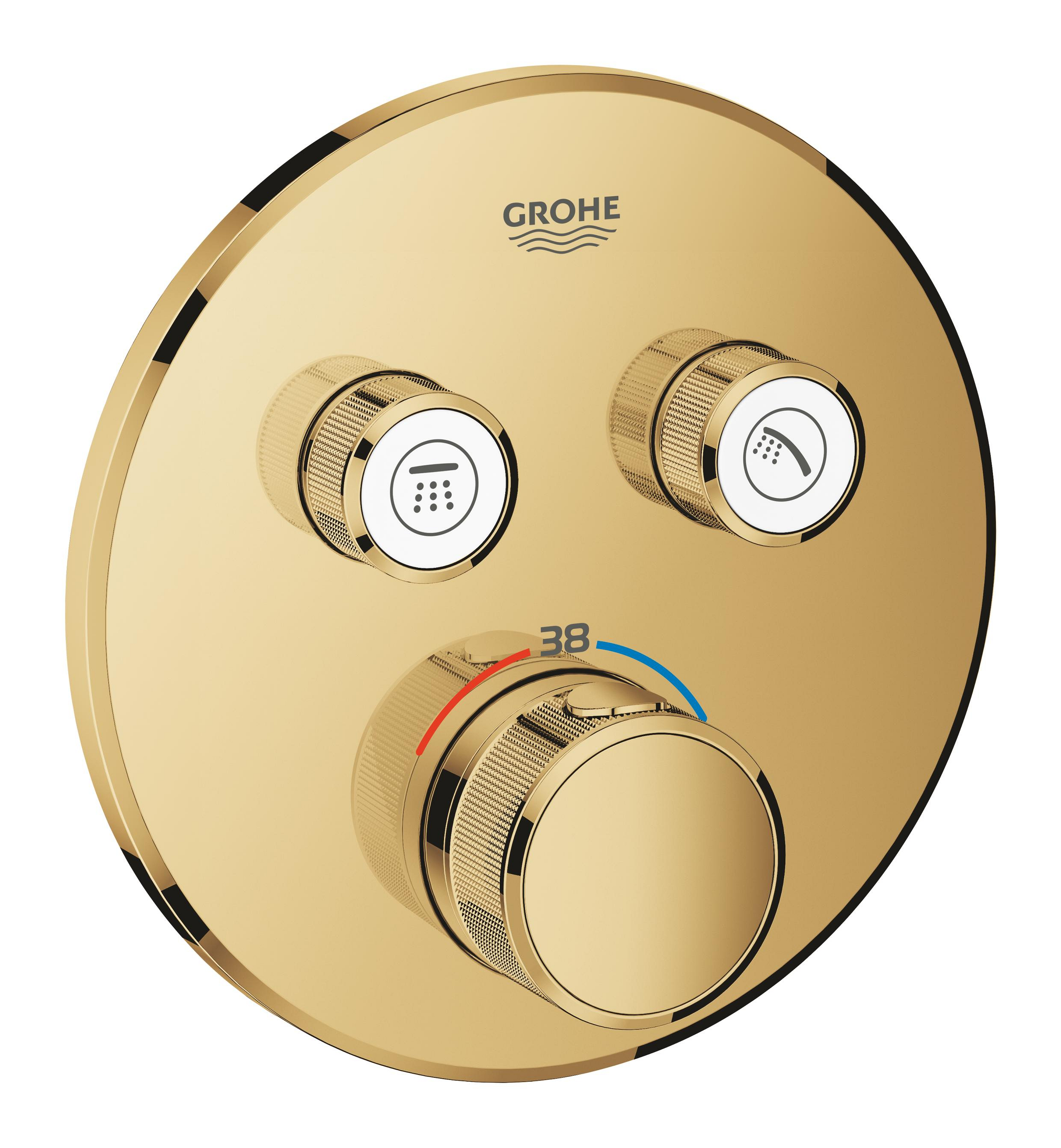 Grohe Grohtherm SmartControl vanová baterie pod omítku s termostatem Cool Sunrise 29119GL0