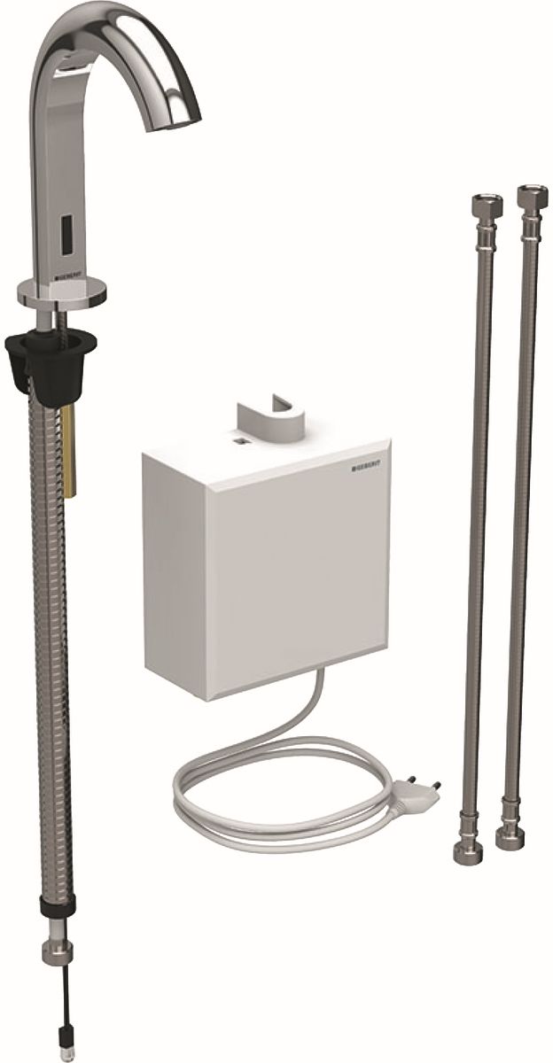 Geberit Piave umyvadlová baterie stojící elektronická chrom 116.161.211