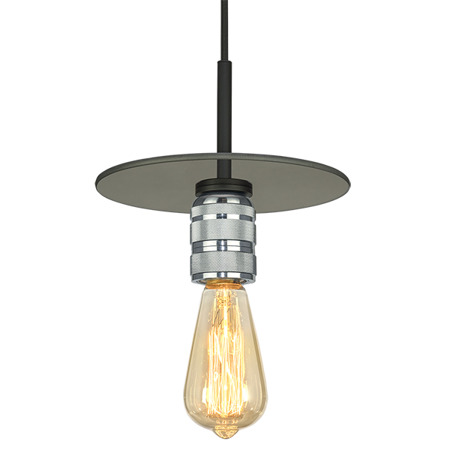 Altavola Design Techno Loft závěsné svítidlo 1x60 W chrom-kouřová LA017/P_chrom
