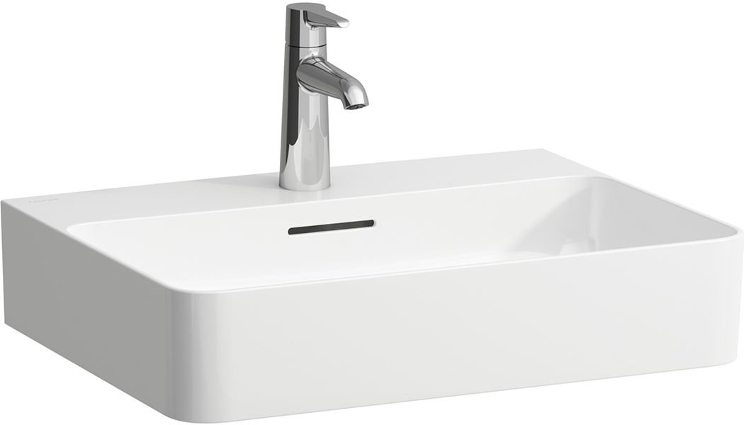 Laufen Val umyvadlo 55x42 cm obdélníkový klasický-na pult bílá H8162820001041
