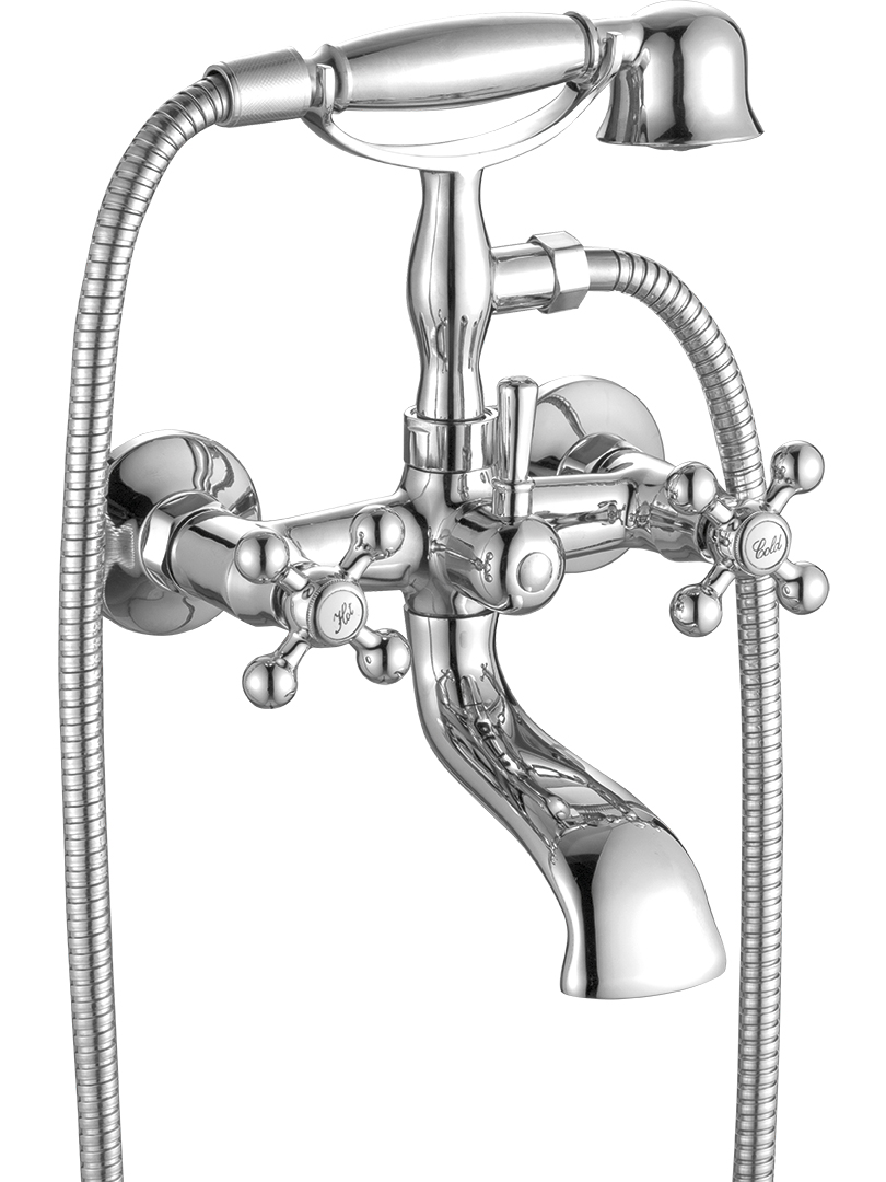 Kuchinox Stilo vanová baterie na stěnu chrom BKI011D