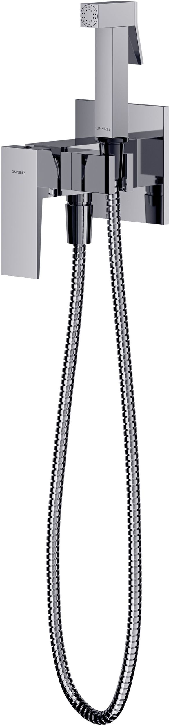 Omnires Sys bidetová baterie pod omítku chrom SYSFRBI2CR