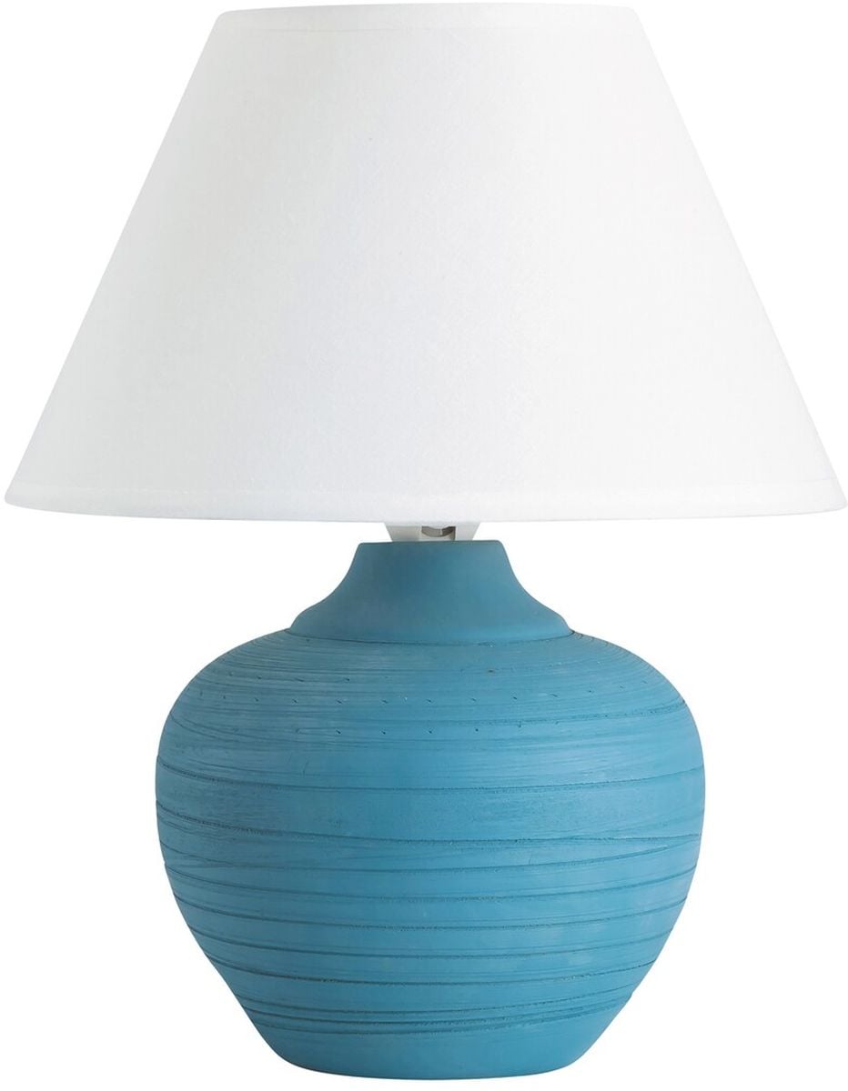 Rabalux Molly stolní lampa 1x40 W bílá-modrá 4392