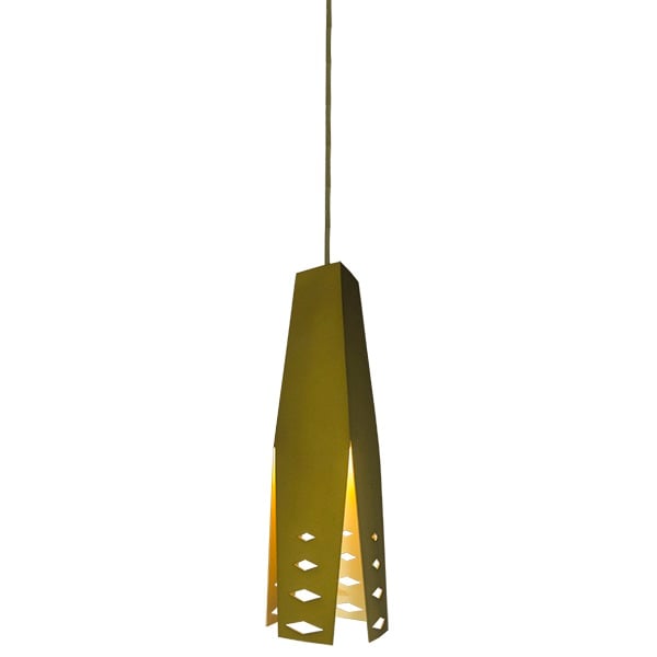 Altavola Design Origami závěsné svítidlo 1x40 W zlatá LA044/P_bronze