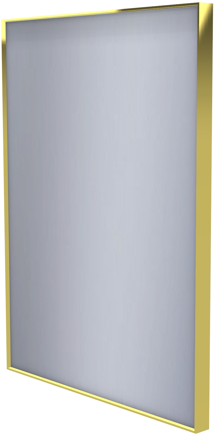 Dubiel Vitrum Stark zrcadlo 60x80 cm obdélníkový zlatá 5905241008936