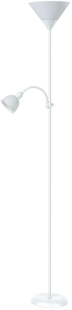Rabalux Action stojací lampa 2x100 W bílá 4061