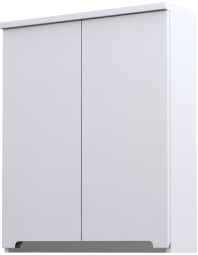 Oristo Silver skříňka 60.2x25x71.6 cm boční závěsné bílá OR33-SG2D-60-1