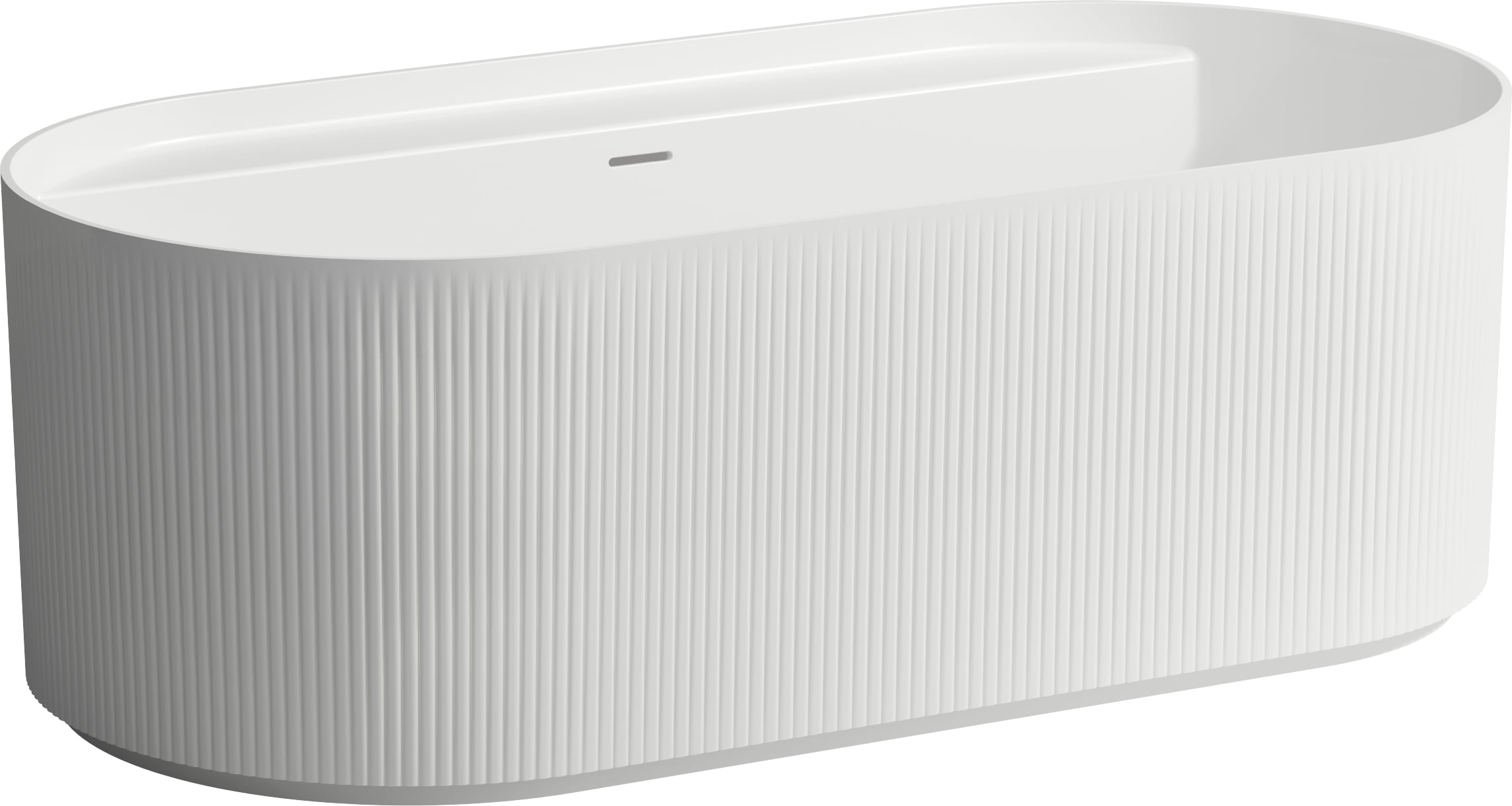 Laufen Sonar volně stojící vana 160x81.5 cm oválná bílá H2213420000001