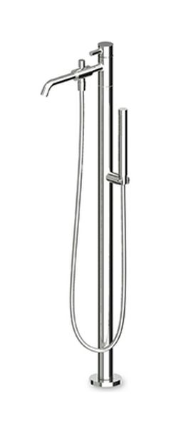 Zucchetti Pan vanová baterie volně stojící černá ZP6622.C50