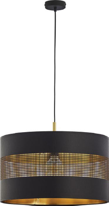 TK Lighting Tago závěsné svítidlo 1x25 W černá-zlatá 3211