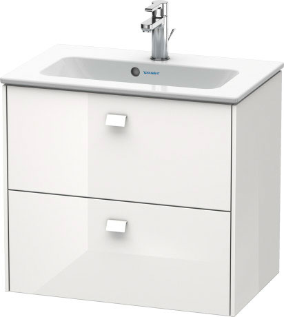 Duravit Brioso skříňka 62x38.9x55.3 cm pod umyvadlo závěsná bílá BR411002222