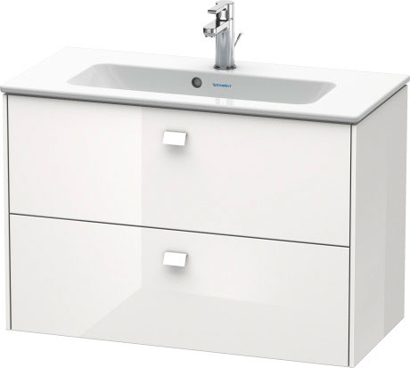 Duravit Brioso skříňka 82x38.9x55.3 cm pod umyvadlo závěsná bílá BR411102222