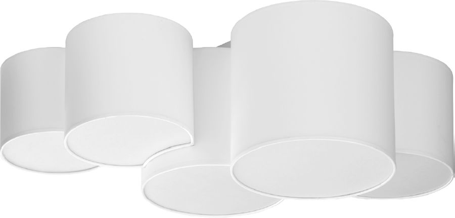 TK Lighting Mona nástěnné svítidlo 5x15 W bílá 3443