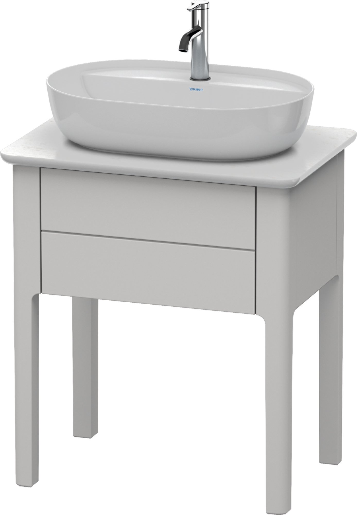 Duravit Luv skříňka 63.8x45x74.3 cm pod umyvadlo stojící bílá LU956003939