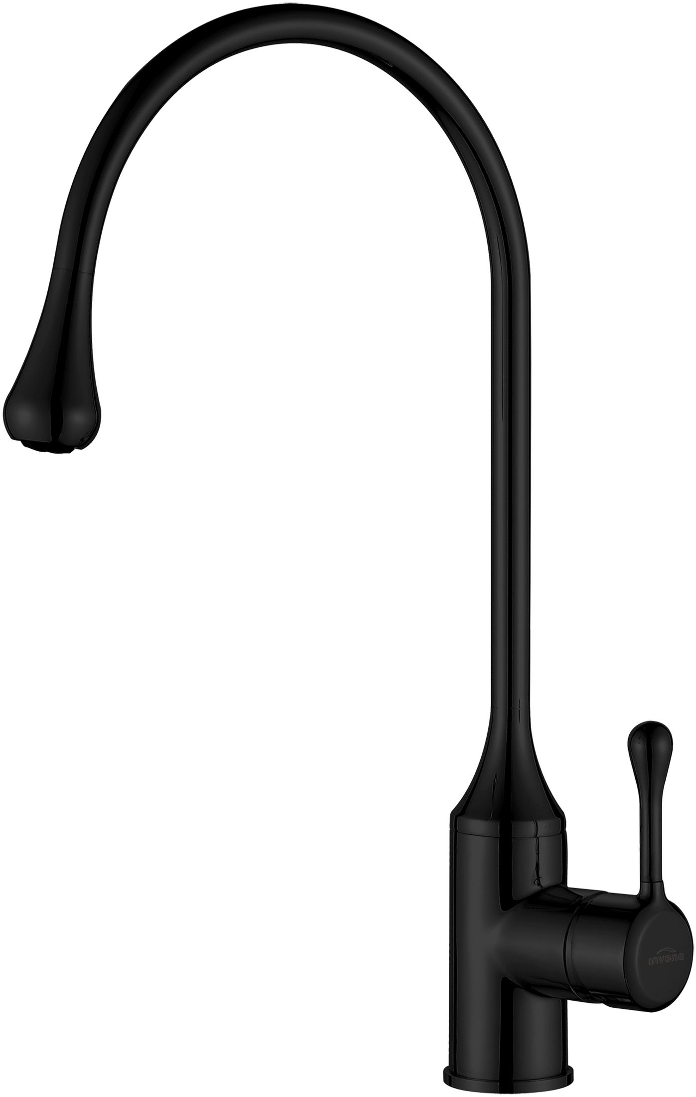 Invena Pingo kuchyňská baterie stojící černá BZ-55-L04