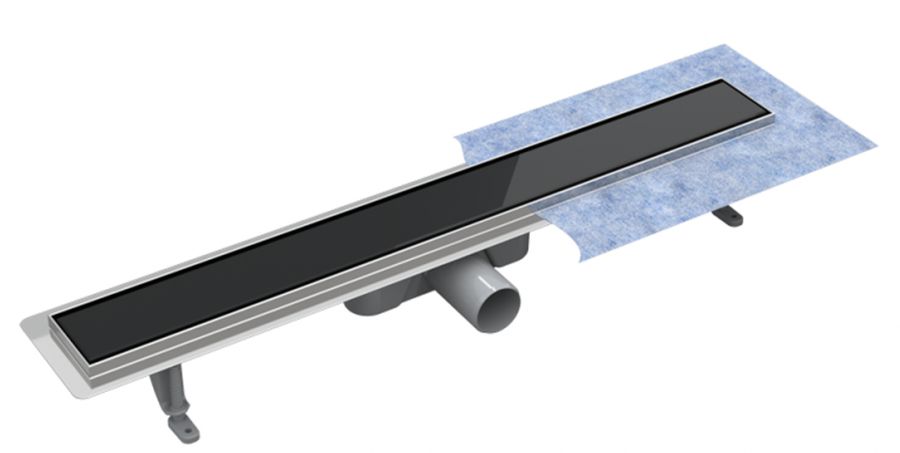 Besco Virgo Black sprchový odtok 60 cm černá OL-60-VBL