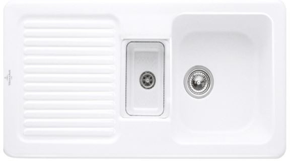 Villeroy & Boch Condor keramický dřez 100x51 cm bílá 675900R1