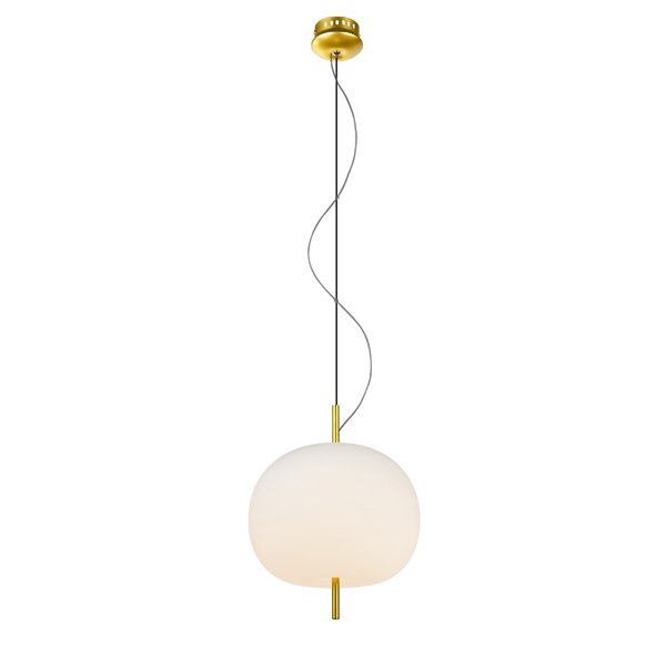 Altavola Design Apple závěsné svítidlo 1x12 W bílá-zlatá LA058/P